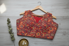 Kalamkari Sleeveless Blouse