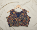 Kalamkari Cotton Sleeveless Blouse