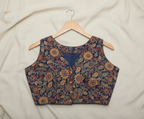 Kalamkari Cotton Sleeveless Blouse