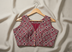 Ajrakh Cotton Sleeveless Blouse