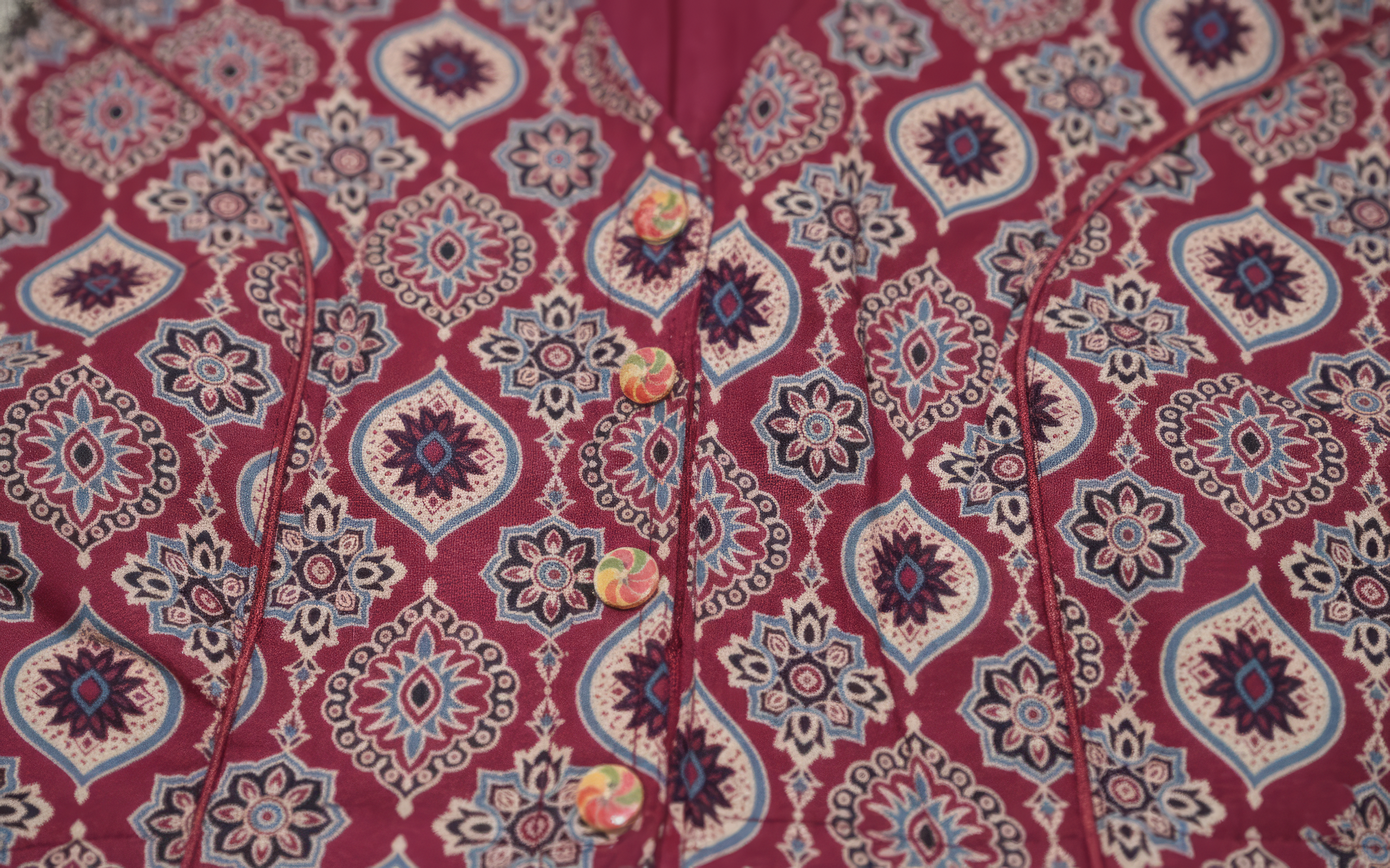 Ajrakh Cotton Sleeveless Blouse