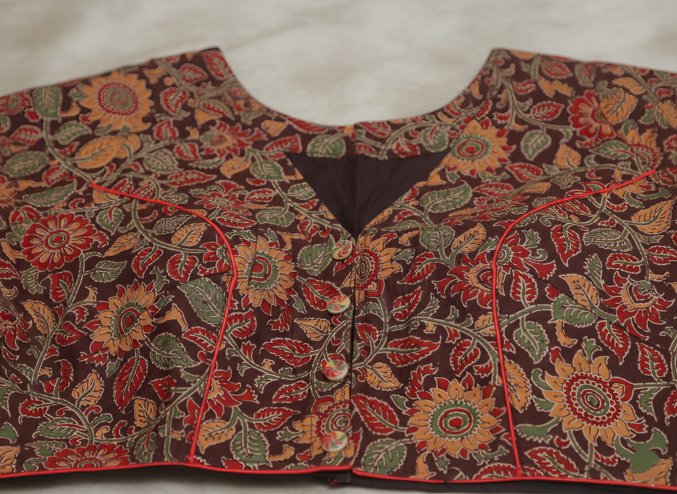 Kalamkari Cotton Blouse