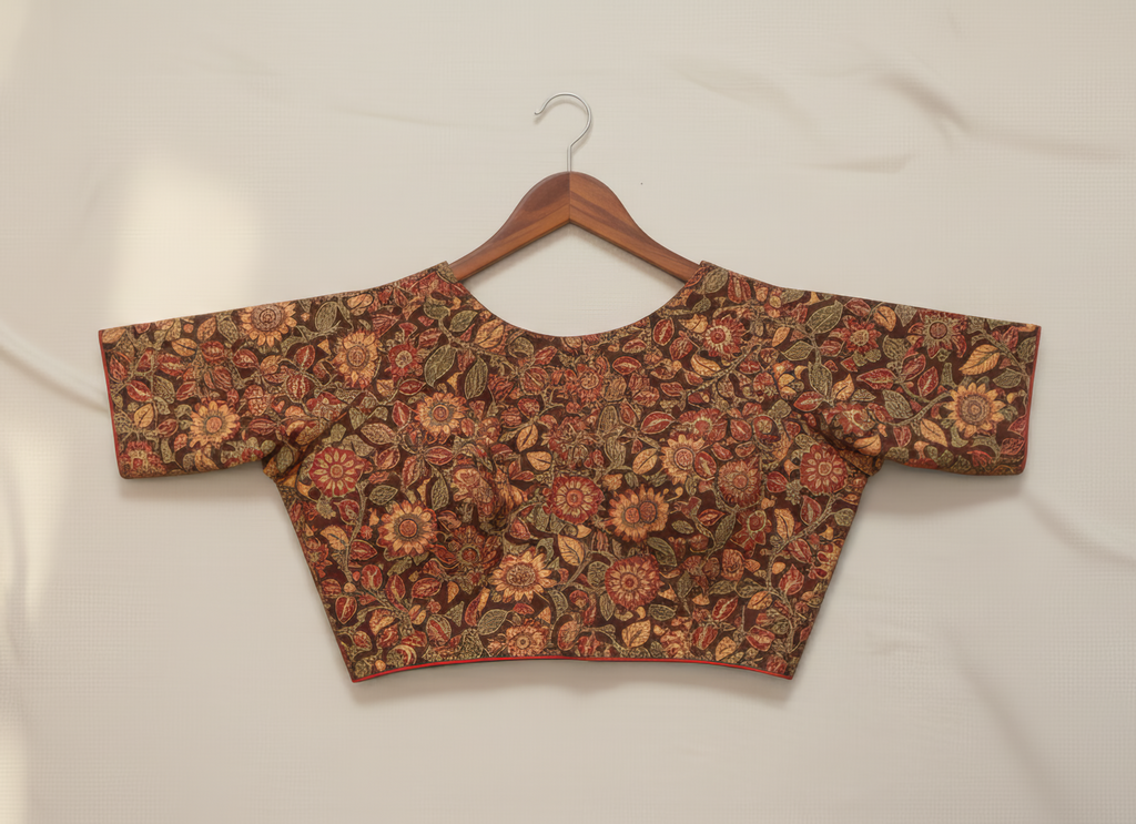 Kalamkari Cotton Blouse