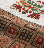 Ajrakh Hakoba Patchwork Kurti