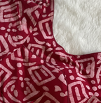 Batik Cotton Half Sleeves Blouse